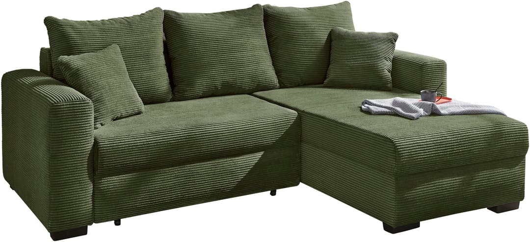 Jockenhöfer Gruppe Ecksofa Elmau L-Form | Grün