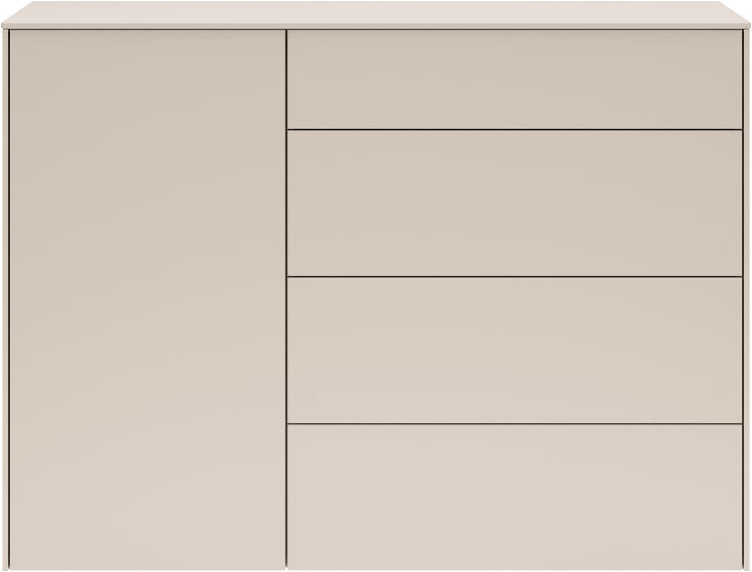 set one by Musterring Kommode Riverside | Beige