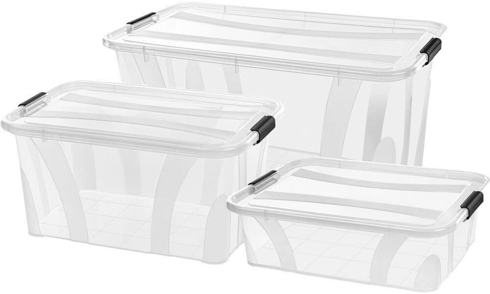 Siena Home Aufbewahrungsbox Anzio | Transparent