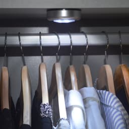 Briloner Leuchten LED Push Light | Grau
