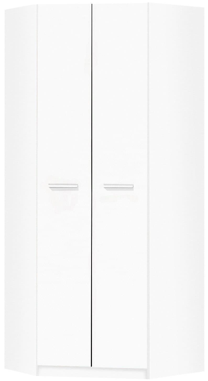 priess Eckkleiderschrank Barcelona | Weiß