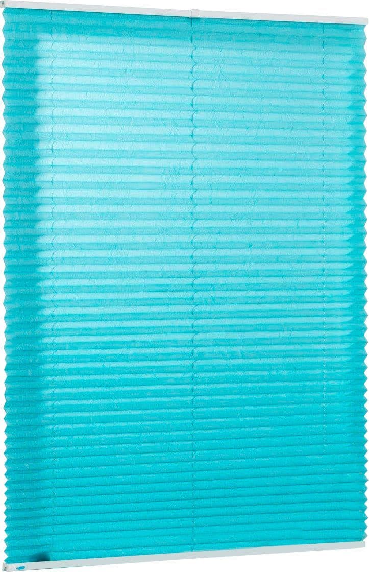 K-HOME Plissee Klemmfix Pisa | Blau