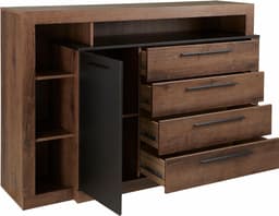 FORTE Kombikommode Bellevue | Holztöne