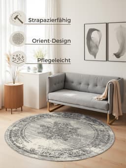 HANSE Home Teppich Lydia | Grau