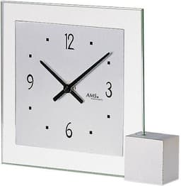 AMS Tischuhr T102 | Silber