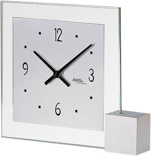 AMS Tischuhr T102 | Silber