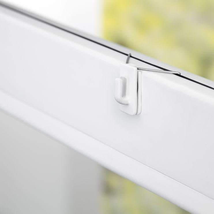LICHTBLICK ORIGINAL Klemmfix Fensterhaken | Weiß
