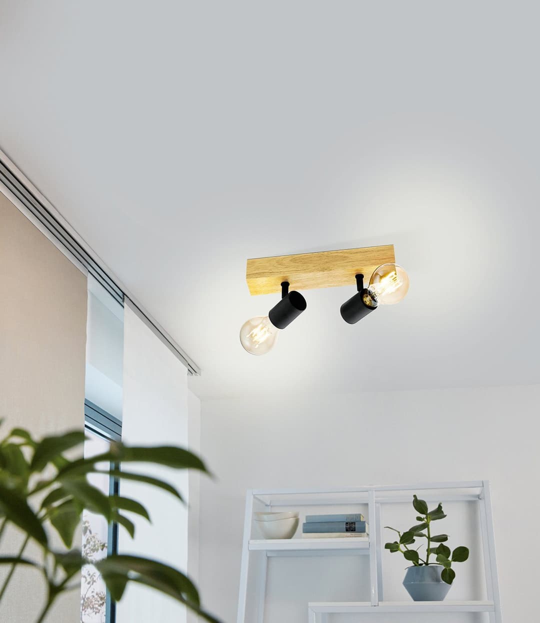 EGLO TOWNSHEND 3 Deckenstrahler | Braun
