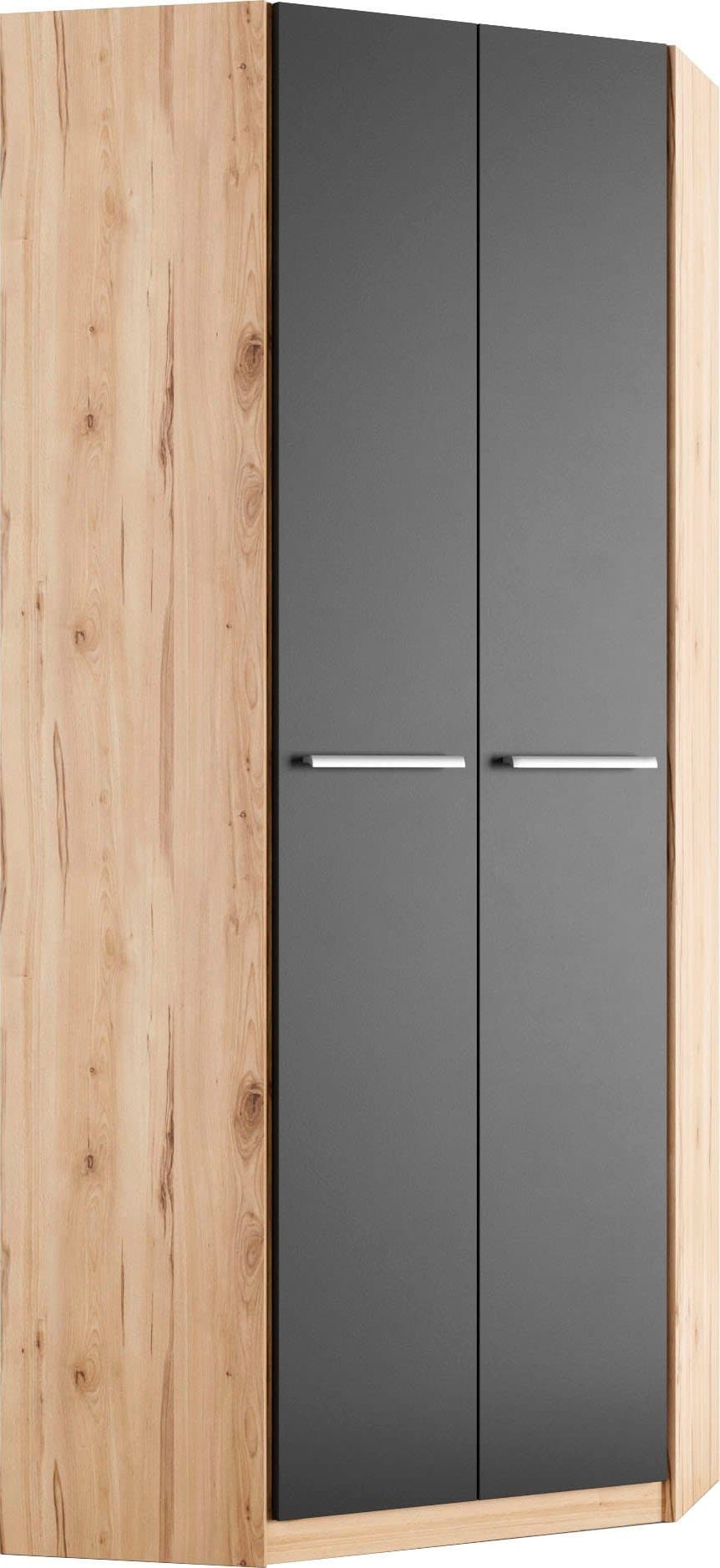 priess Eckkleiderschrank Barcelona | Holztöne