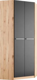 priess Eckkleiderschrank Barcelona | Holztöne 2