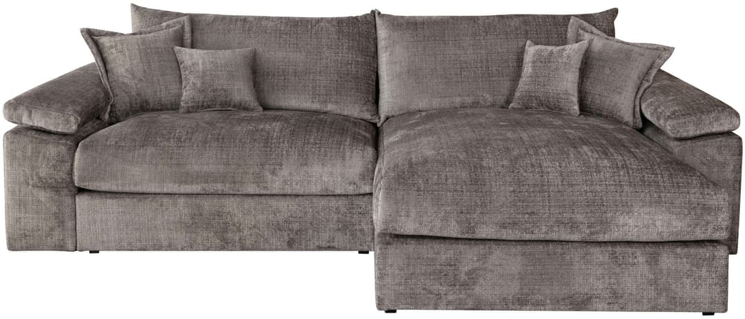 Home affaire Ecksofa Soft&Cosy XXL L-Form | Grau