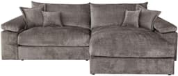 Home affaire Ecksofa Soft&Cosy XXL L-Form | Grau