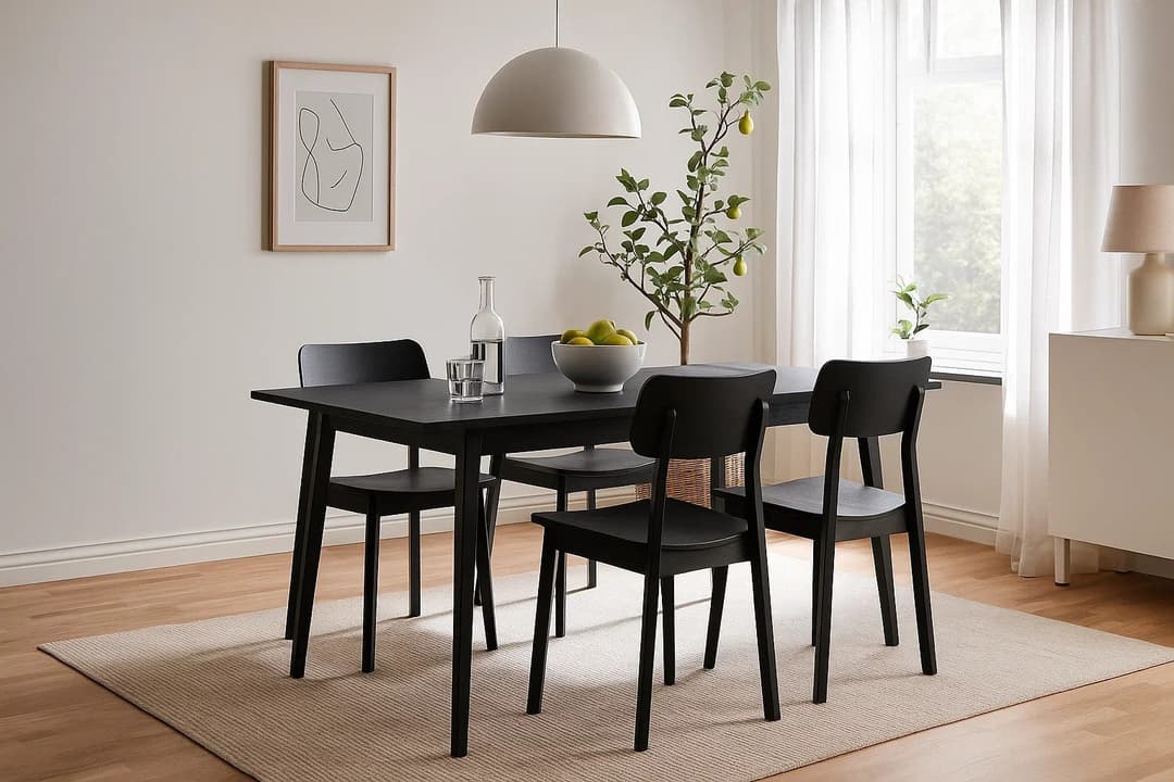 Home affaire Esstisch BELLOT | Schwarz