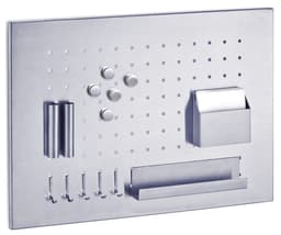 Zeller Present Memoboard | Silber
