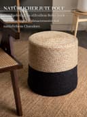 HANSE Home Pouf Looma | Braun 2