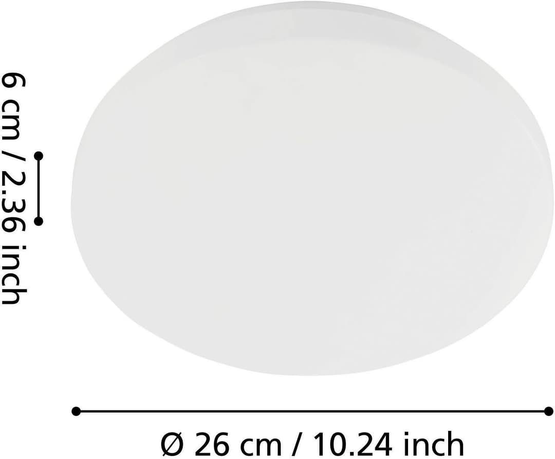 EGLO POGLIOLA LED Deckenleuchte | Weiß