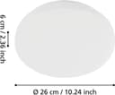 EGLO POGLIOLA LED Deckenleuchte | Weiß 4