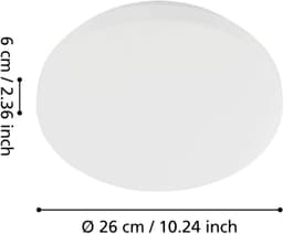 EGLO POGLIOLA LED Deckenleuchte | Weiß