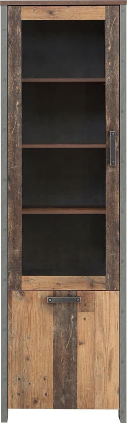FORTE Vitrine Clif | Holztöne