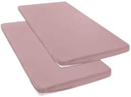 OTTO home Spannbettlaken Topper Basic | Rosa