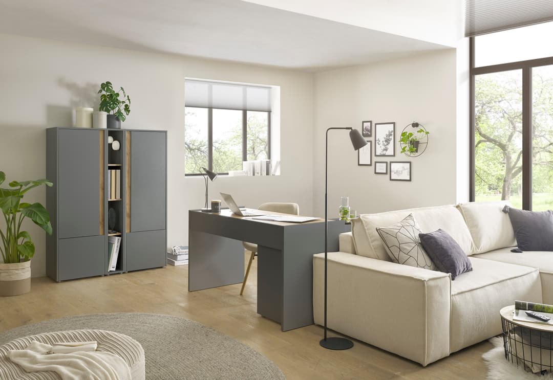 Home affaire Aktenregal CiTY/GiRON | Holztöne