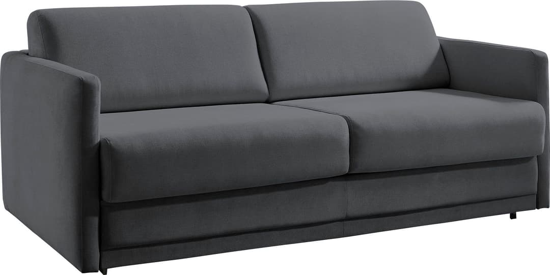 ATLANTIC home collection Schlafsofa Limone | Grau