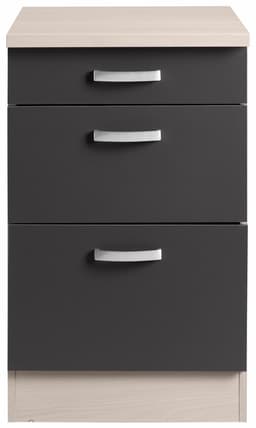OPTIFIT Unterschrank Faro | Schwarz