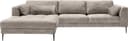TRENDMANUFAKTUR Ecksofa Luzi | Grau 2