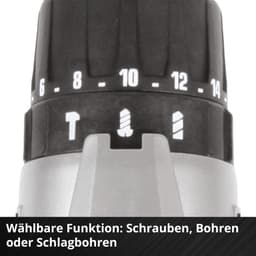 Einhell Akku-Schlagbohrschrauber TE-CD 18/2 Li-i | Rot