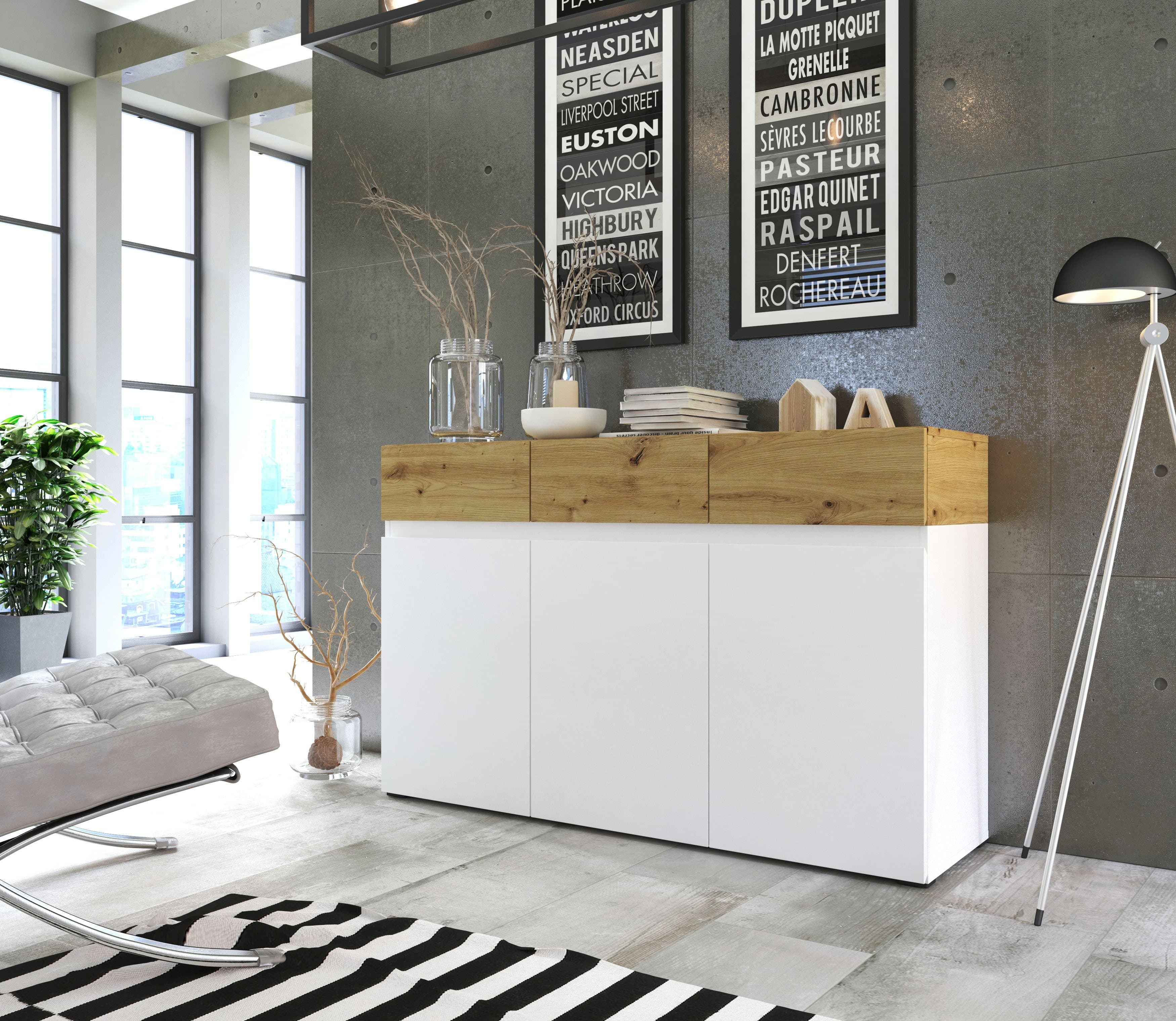 Home affaire Sideboard Rimini | Holztöne
