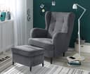 ED EXCITING DESIGN Hocker Oskar | Grau 2