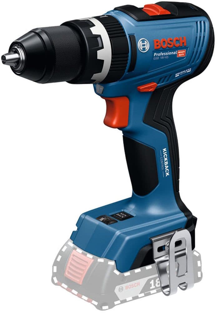 Bosch Professional Akku-Schlagbohrschrauber GSB 18V-65 | Blau