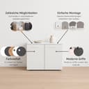 rauch Sideboard OTELI | Grau 4