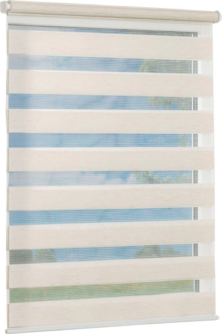 Doppelrollo Maringa Klemmfix | Beige