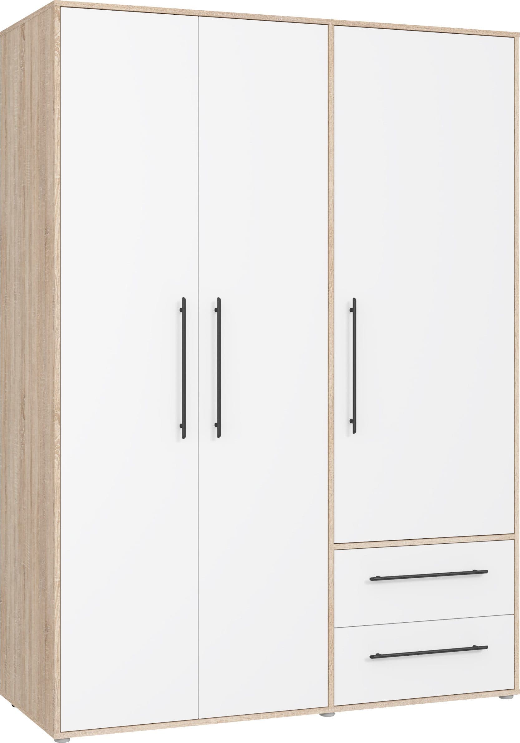 FORTE Kleiderschrank Mokkaris | Holztöne