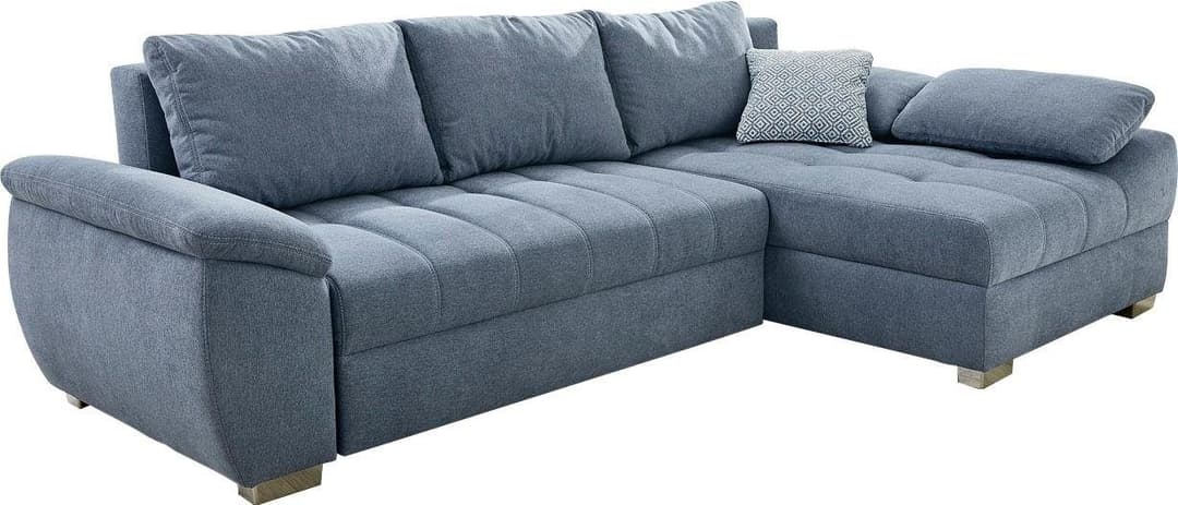 Jockenhöfer Gruppe Ecksofa Alster | Blau