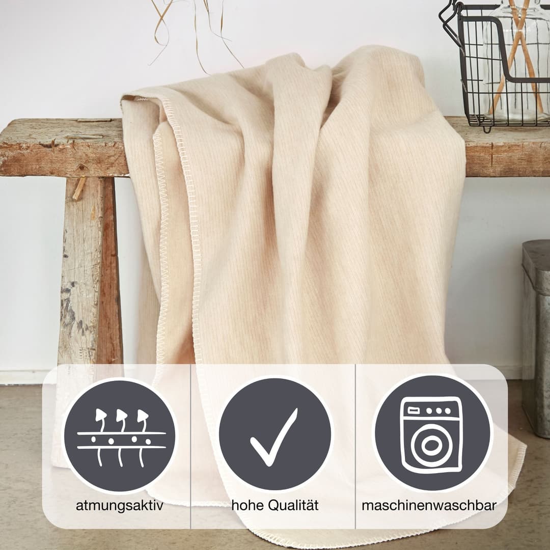 Wohndecke Lausanne | Beige