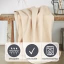 Wohndecke Lausanne | Beige 3