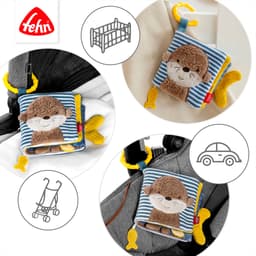 Fehn Schmusetuch Otter Theo | Mehrfarbig
