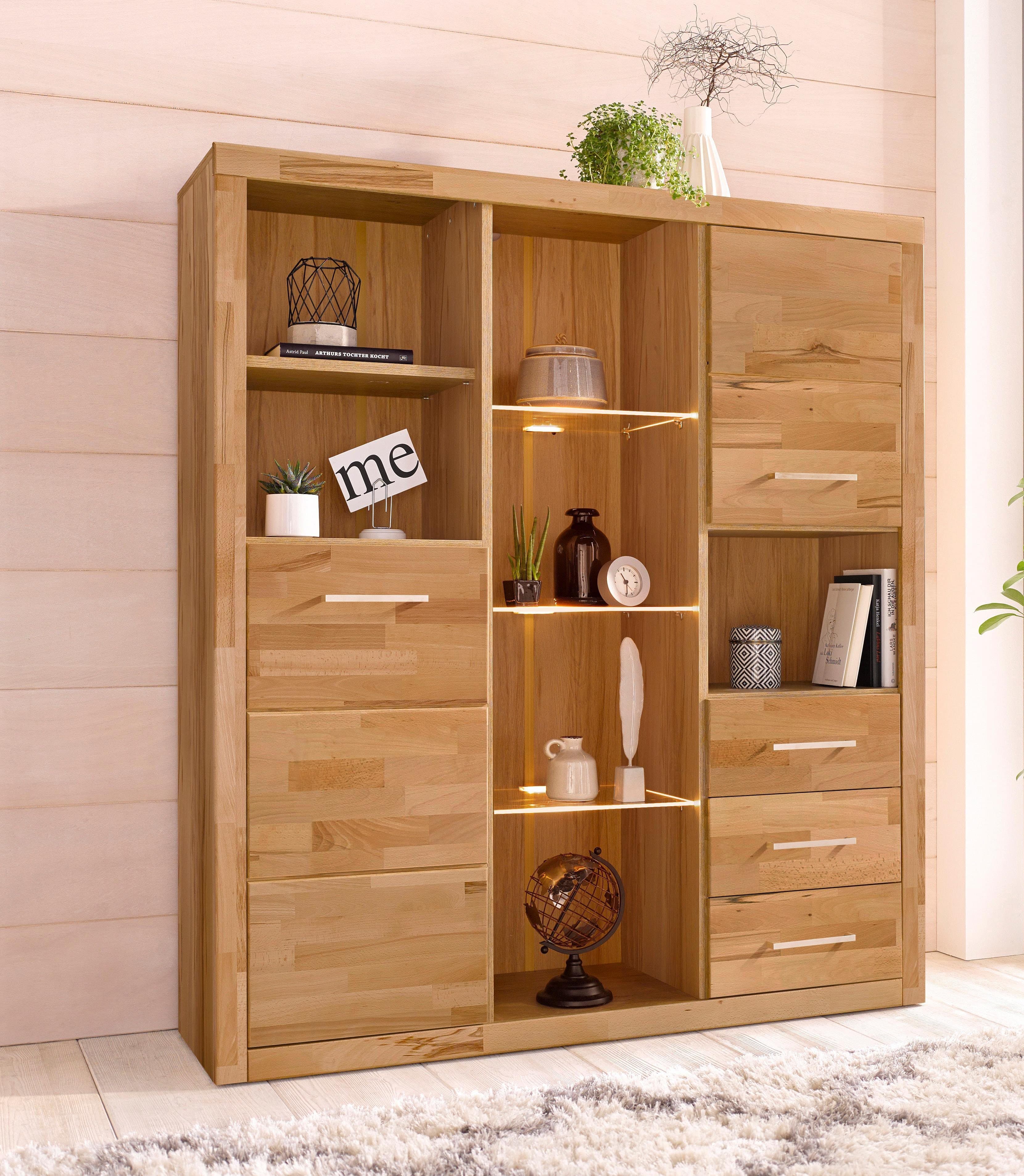 OTTO home Highboard Ribe | Holztöne