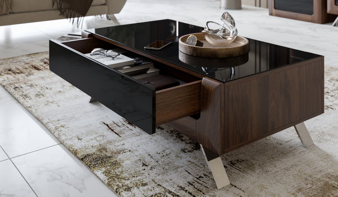 Home affaire Couchtisch Kasai | Schwarz