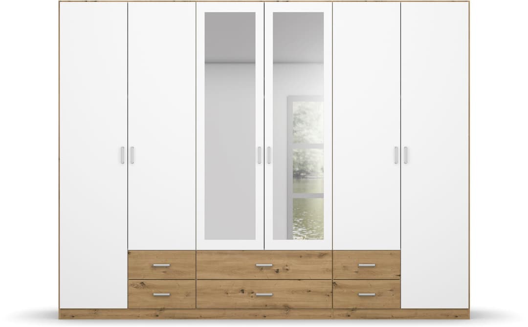 rauch Kleiderschrank GAMMA | Holztöne