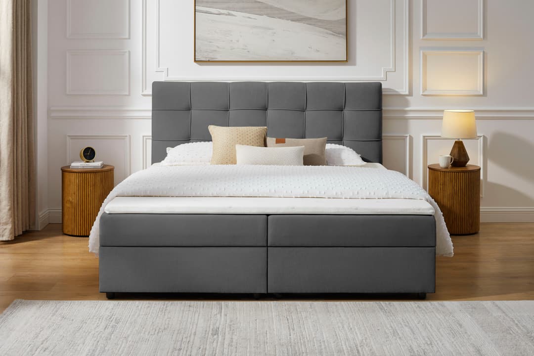 OTTO home Boxbett Tommes | Grau