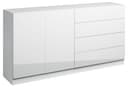 borchardt Möbel Sideboard Vaasa | Weiß