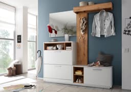 HBZ Kompaktgarderobe Milano | Weiß