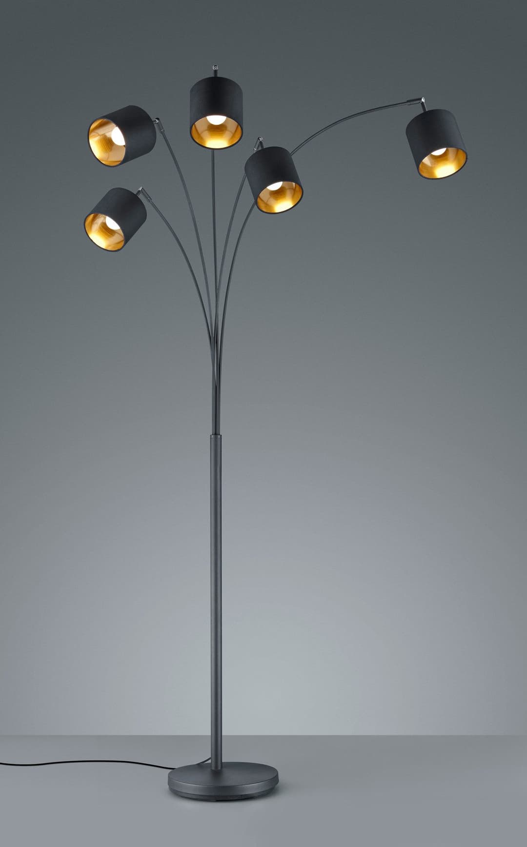 Reality Leuchten Stehlampe Tommy | Schwarz