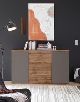 Schlafkontor Kombikommode Capri | Holztöne