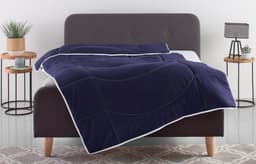 OTTO home Microfaserbettdecke Microlux | Blau