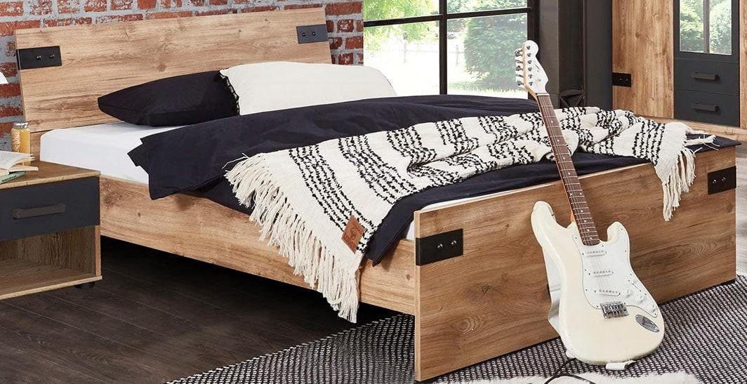 Wimex Bett Liverpool | Holztöne