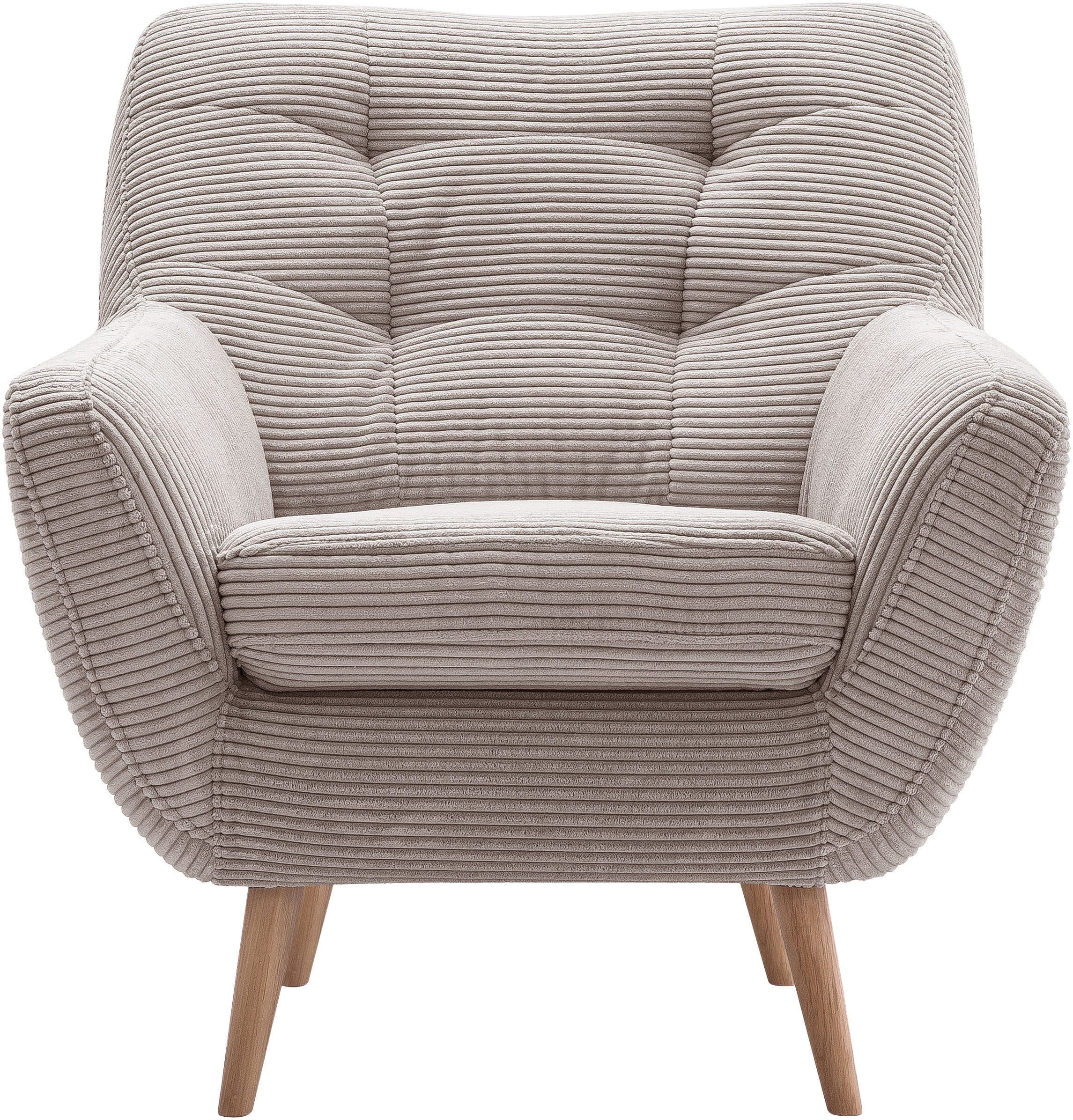 exxpo - sofa fashion Sessel Scandi | Braun